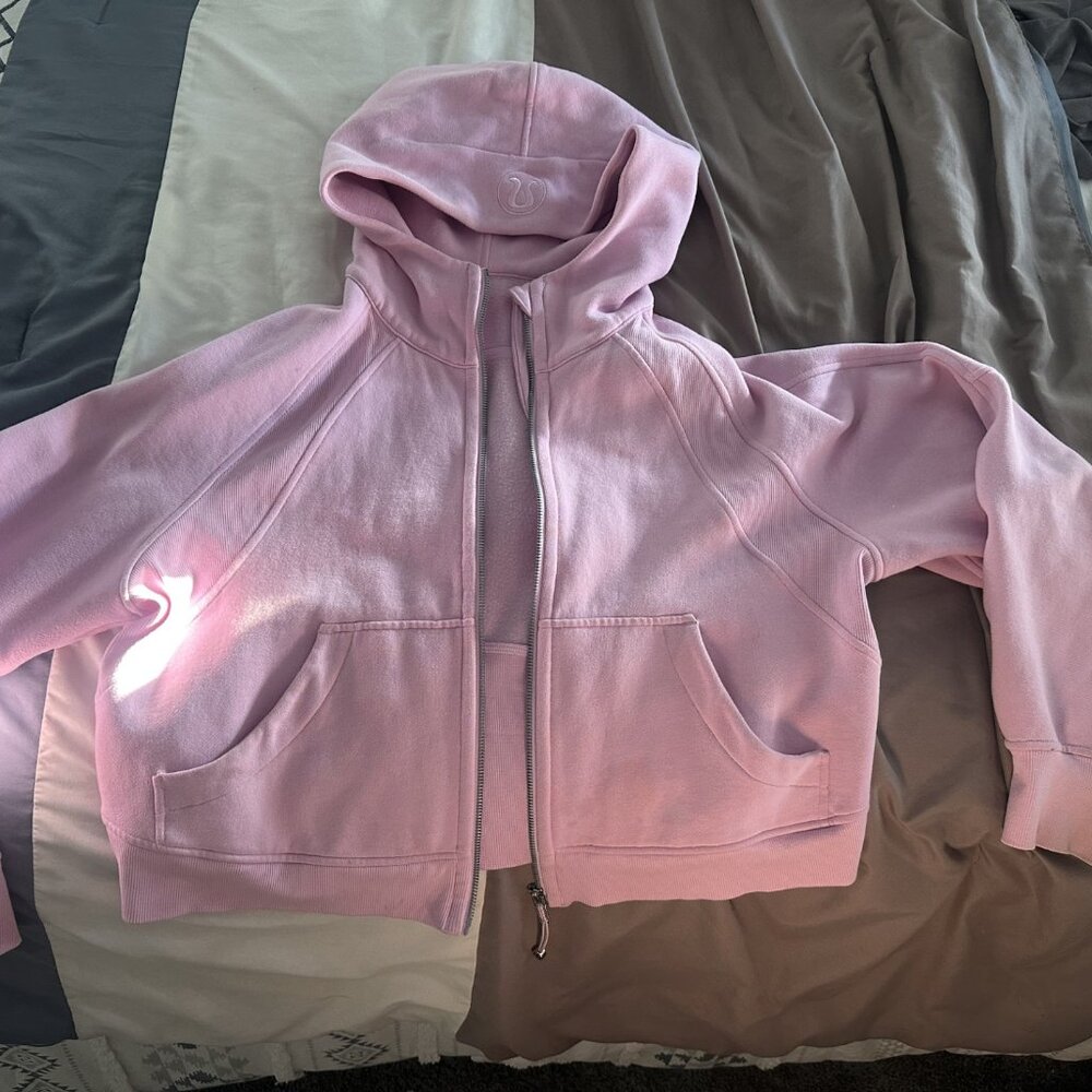 Lulemon  Vitapink Scuba Oversized Full Zip Hoodie